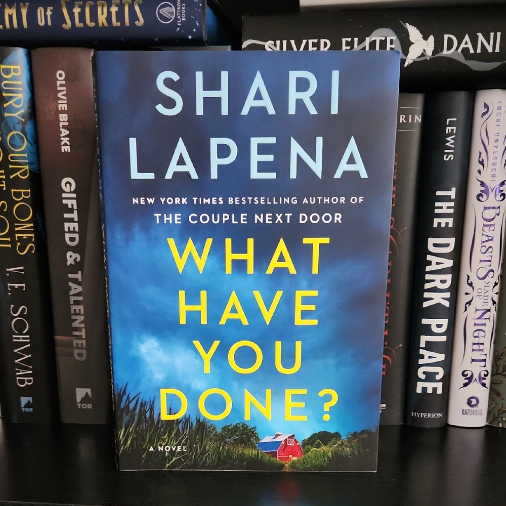 📚3/$20What Have You Done? Novel by Shari Lapena